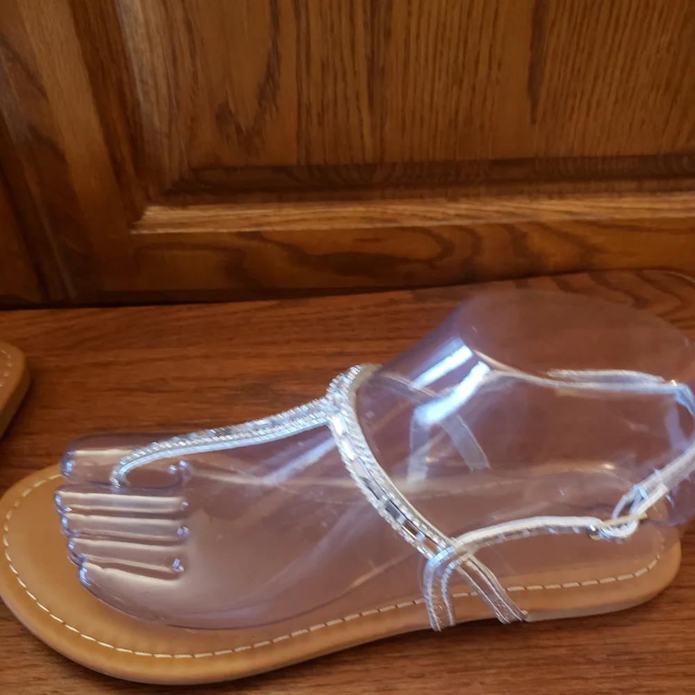 Jynx Rhinestone Sandals! NWOT! - Picture 4 of 9